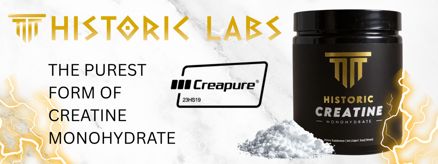 Historic Creatine: The Gold Standard of Strength Powered by Creapure®
